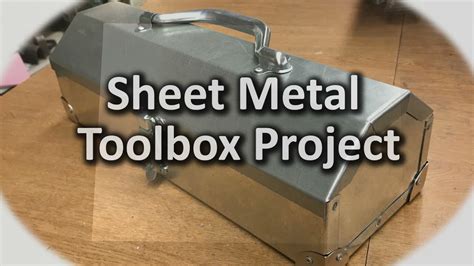 diy sheet metal tool box plans|diy sheet metal box.